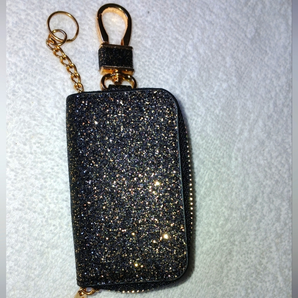 3@$21 deals... NWT -  SPARKLE GLITTER  KEY FOB Holder